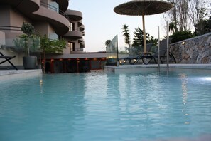 Seasonal outdoor pool