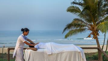 Body treatments, aromatherapy, body wraps, body scrubs, facials