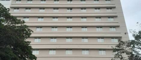 Fassade der Unterkunft