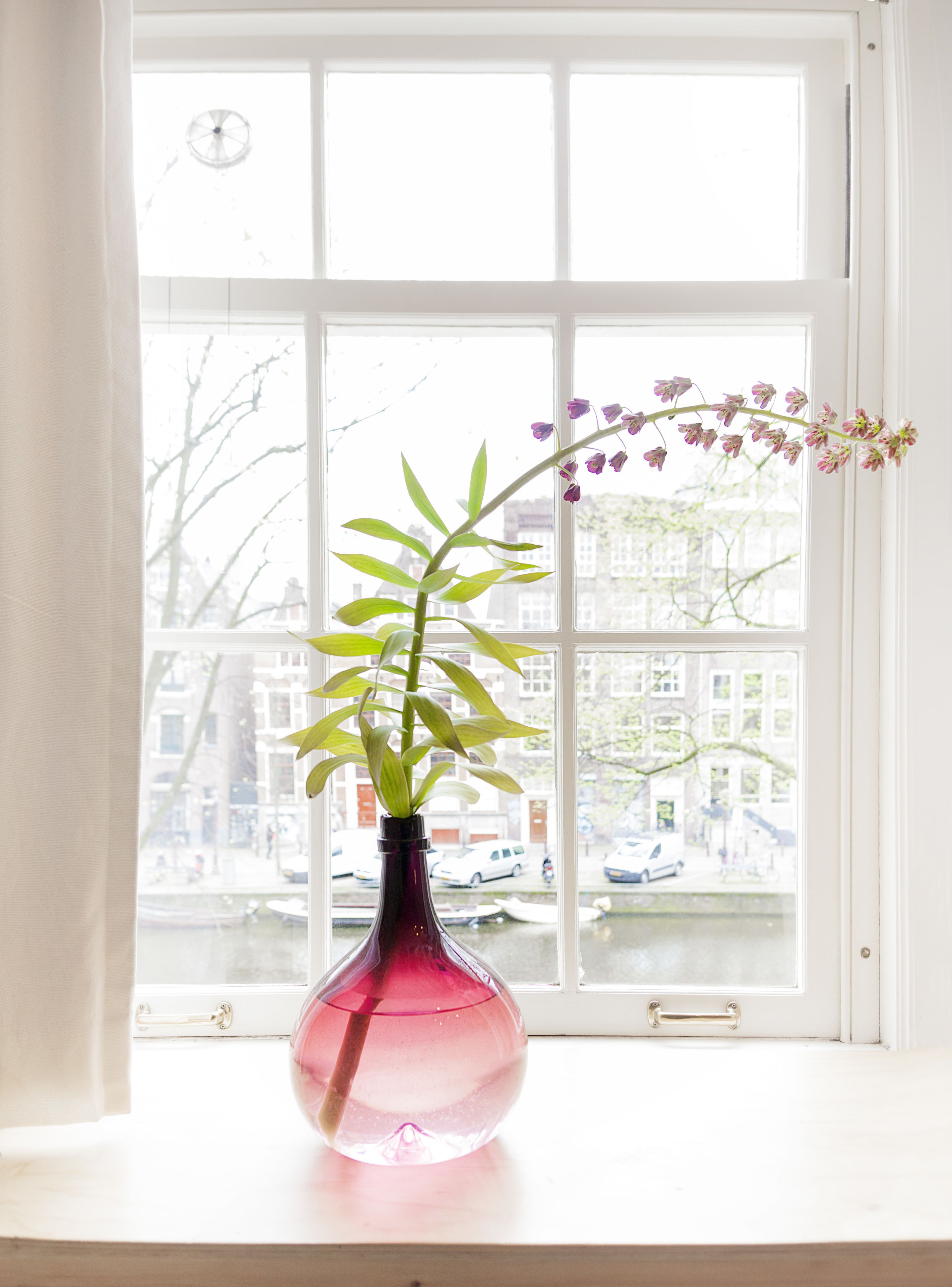 double room, 1 king bed, canal view | view from room