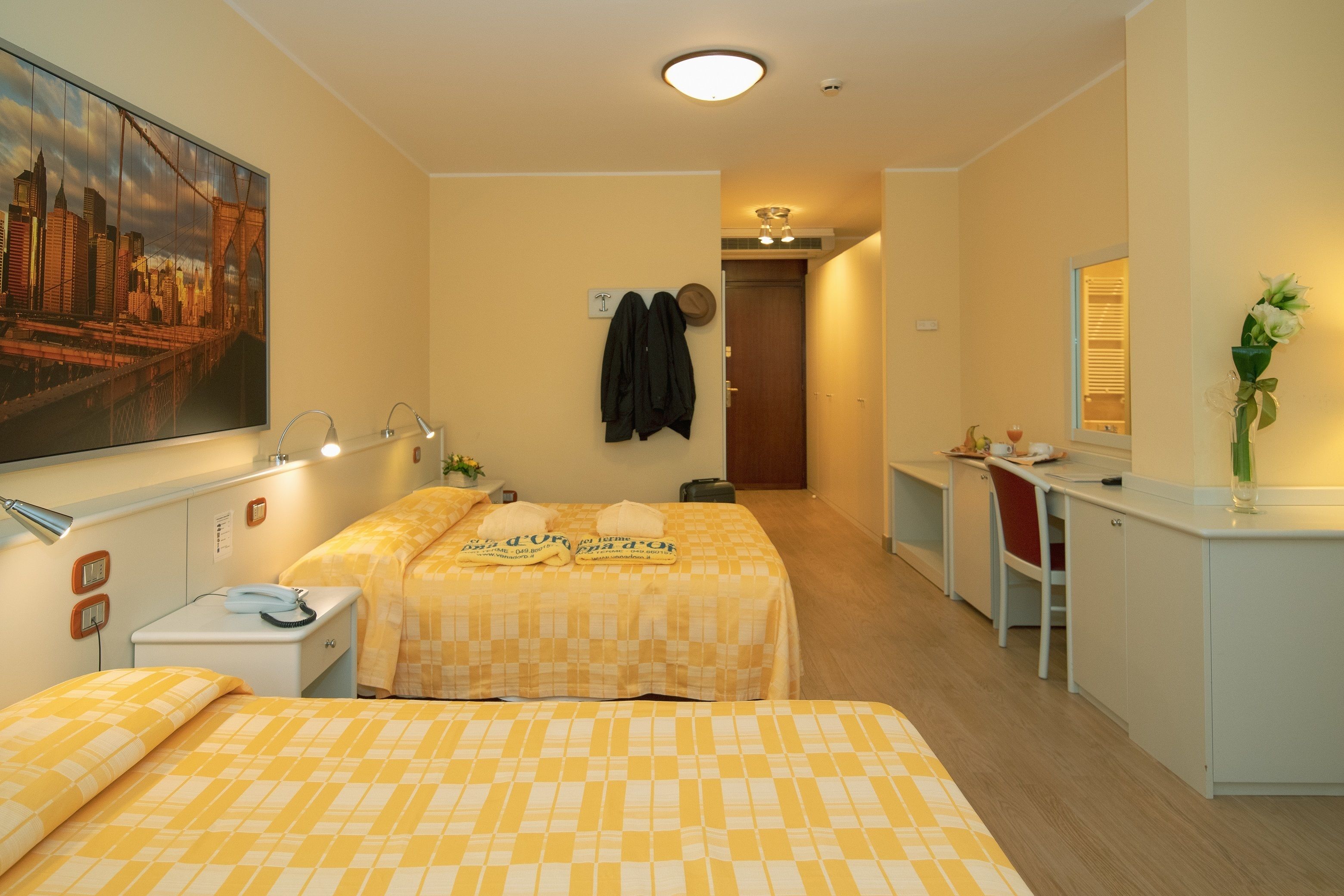 standard triple room | in-room safe, desk, free wifi, bed sheets