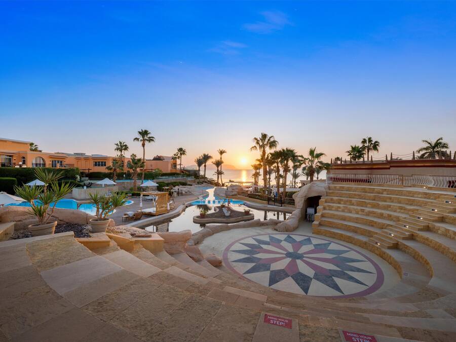 Blick von der Unterkunft