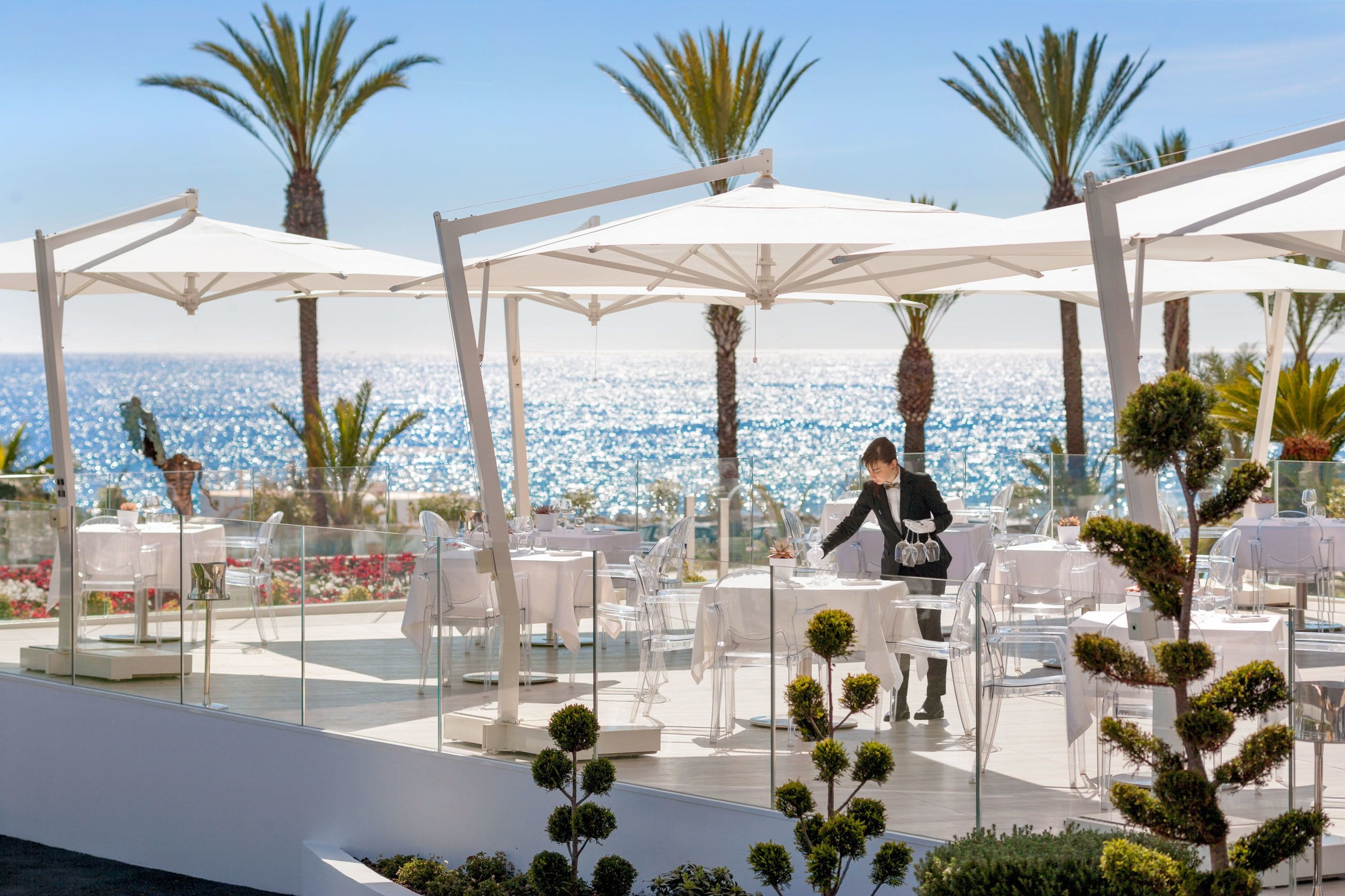 lunch, dinner served; italian cuisine, pool views