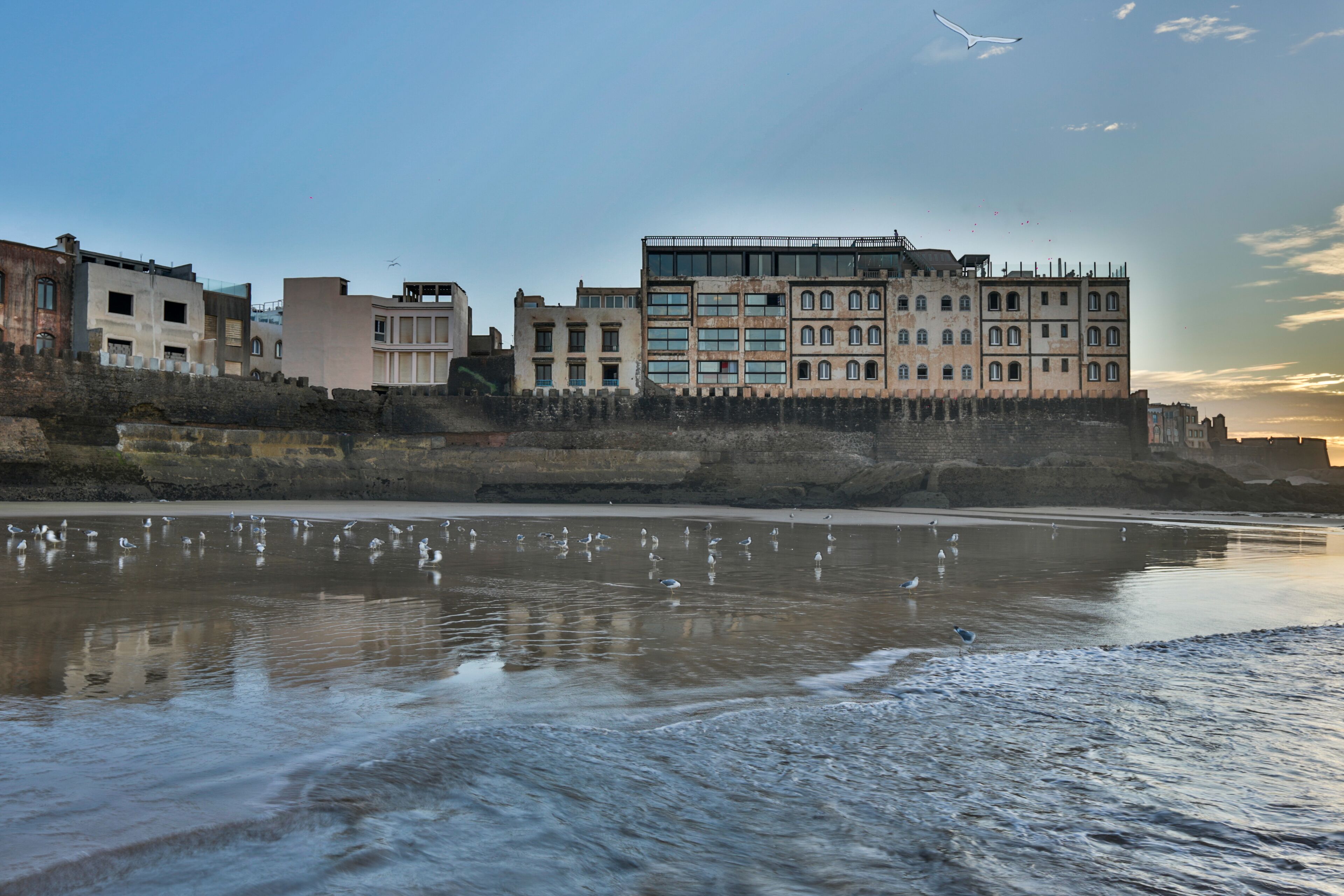 front of property – evening/night