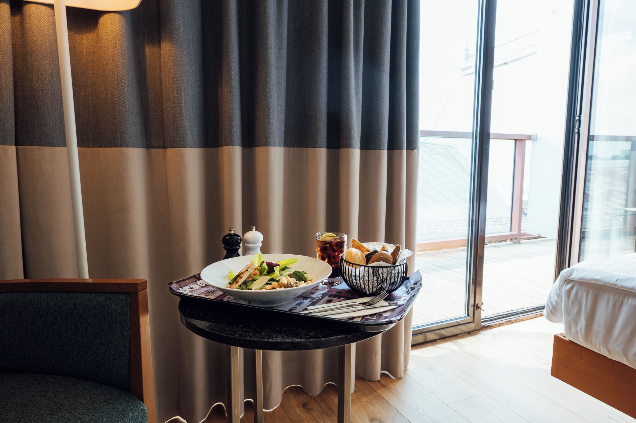 superior cozy with balcony | hypo-allergenic bedding, select comfort beds, minibar, in-room safe