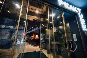 Entrée de l’hébergement