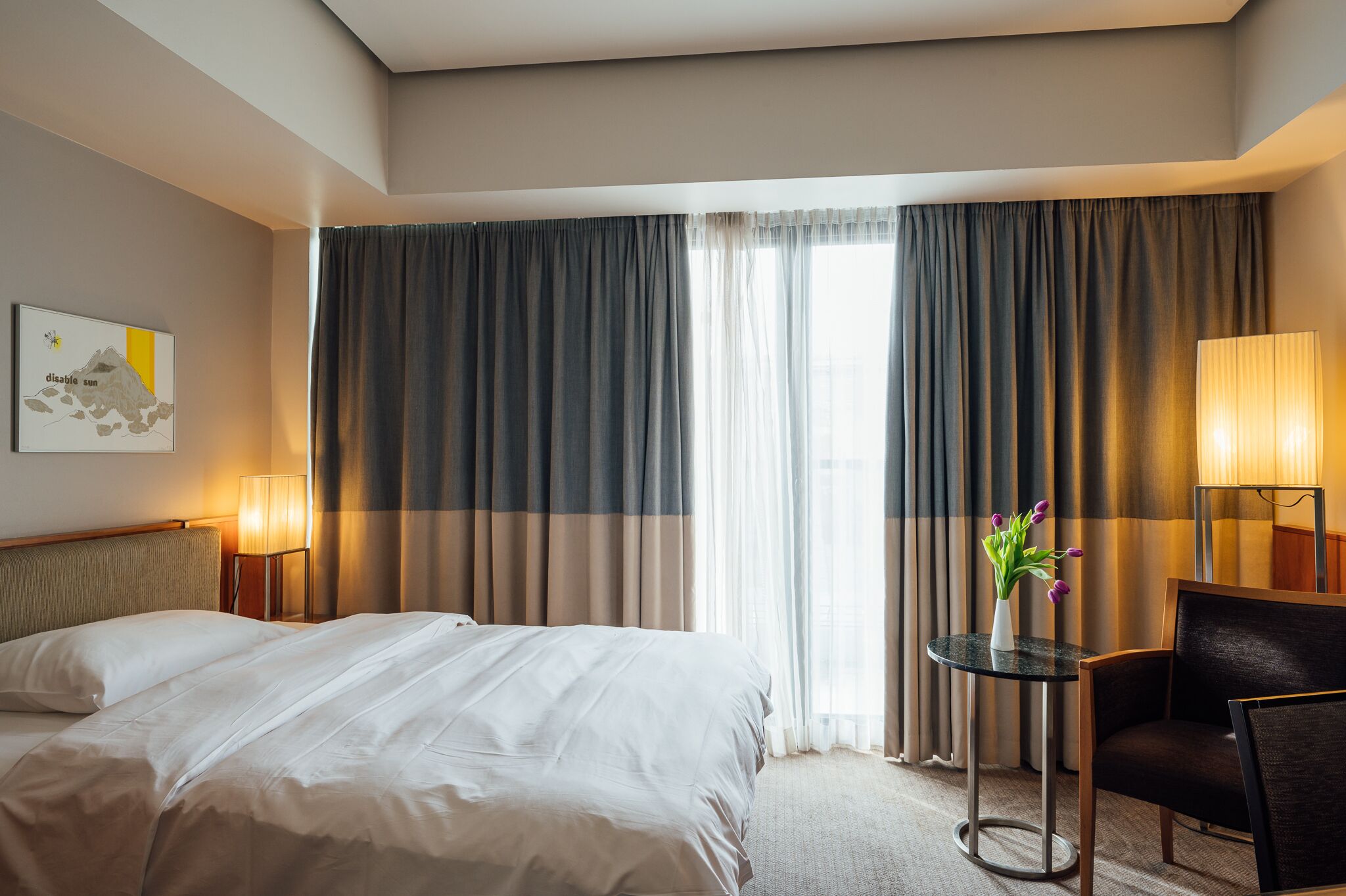 cozy with balcony | hypo-allergenic bedding, select comfort beds, minibar, in-room safe