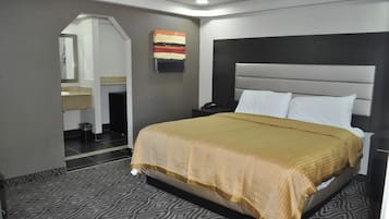 標準客房, 1 張特大雙人床 | 客房內保險箱、免費搖籃/嬰兒床、免費有線上網、床單