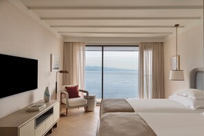 Couette en duvet, minibar, coffre-fort, bureau