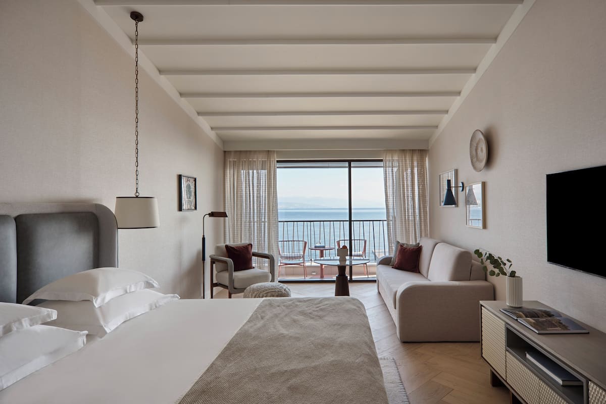 Superior Double Room +2 Sea View with Balcony