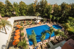 Double Room, 1 Bedroom, Balcony, Pool View | View from room