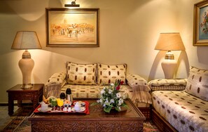 Suite | Living area | LCD TV - El Andalous Lounge & Spa Hotel (Marrakech)