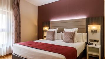 In-room safe, desk, blackout drapes, iron/ironing board