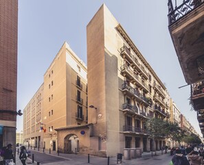 Façade de l’hébergement