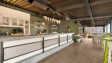 Rooftop bar