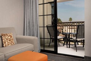 Suite, 2 Queen-Betten, Nichtraucher | Wohnbereich