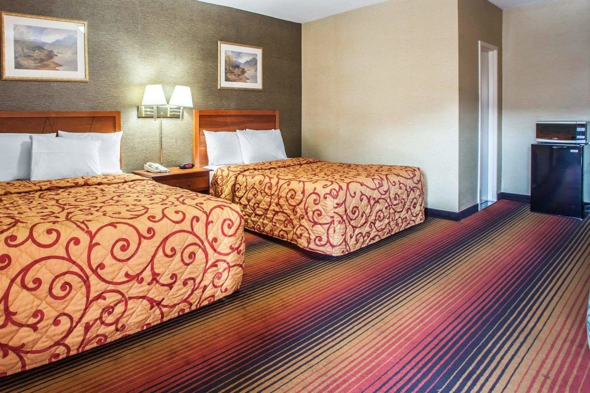 In-room safe, desk, blackout curtains, iron/ironing board