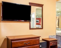 In-room safe, desk, blackout drapes, iron/ironing board