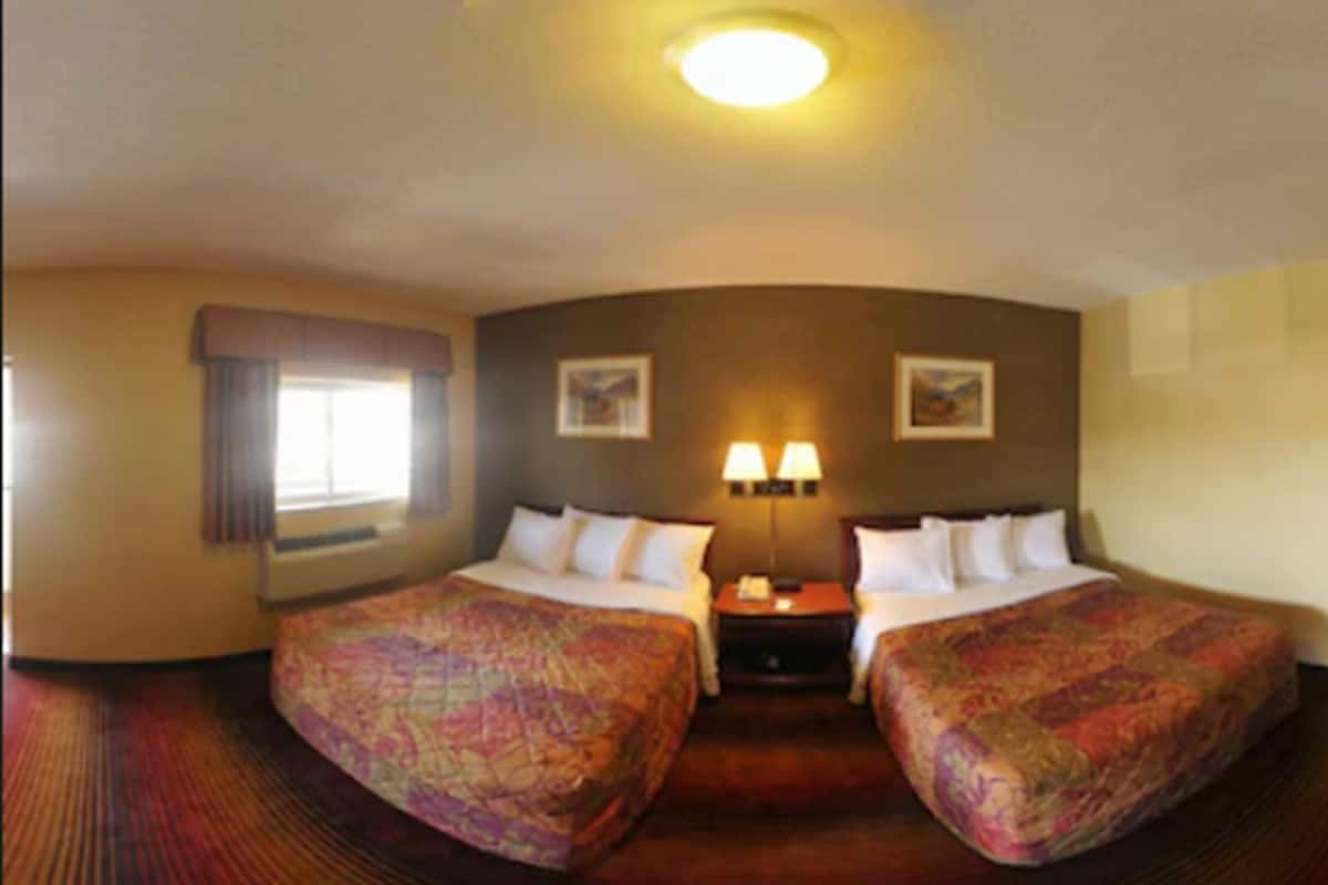 In-room safe, desk, blackout curtains, iron/ironing board