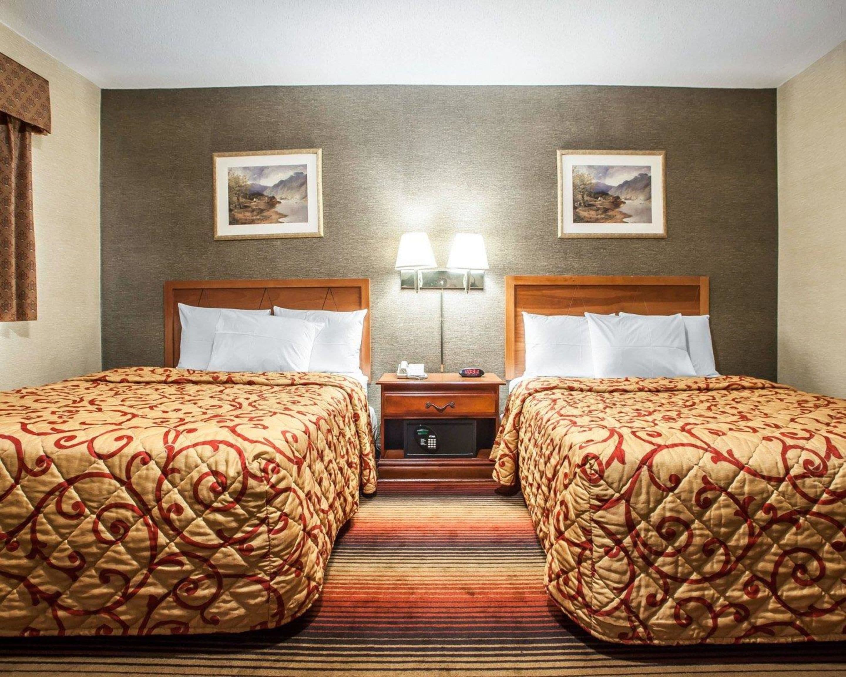 In-room safe, desk, blackout curtains, iron/ironing board