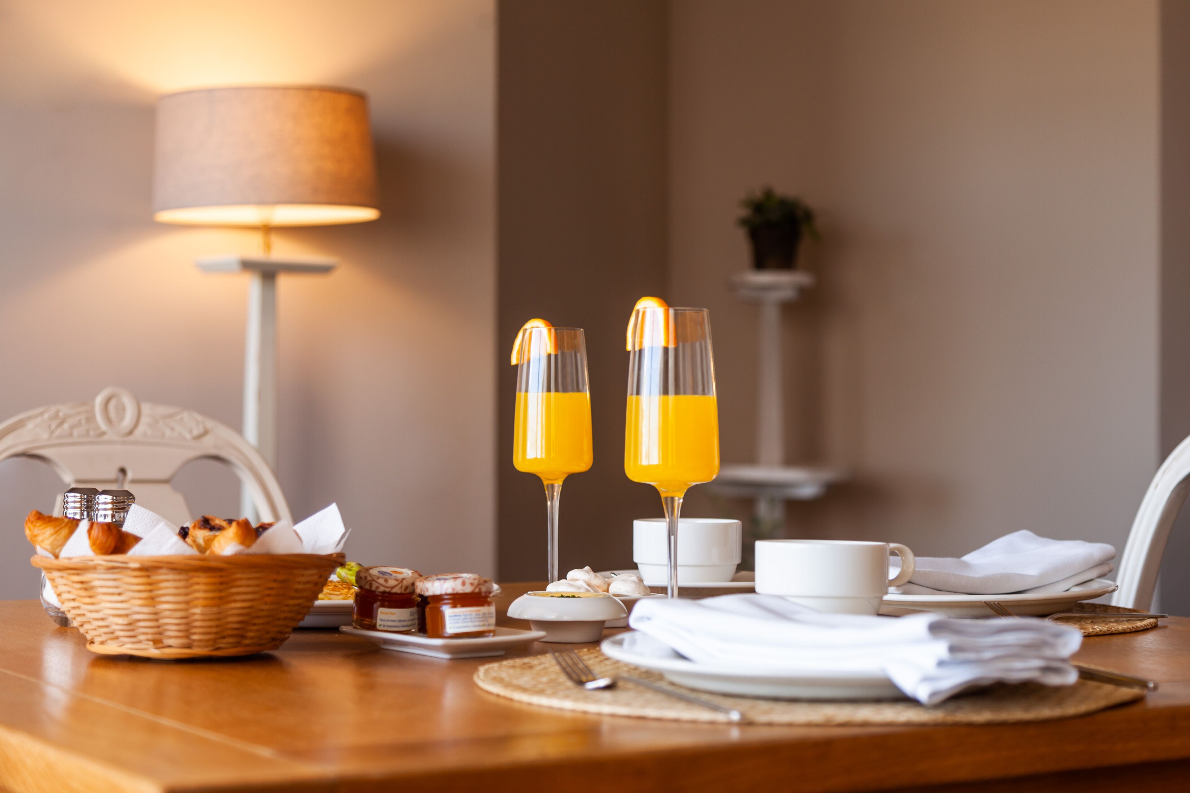 Zona de menjador de l'habitació