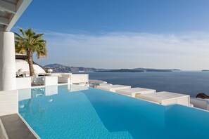 Seasonal outdoor pool, open 11:00 AM to 7:00 PM, free cabanas