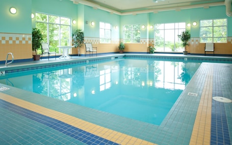 Una piscina techada