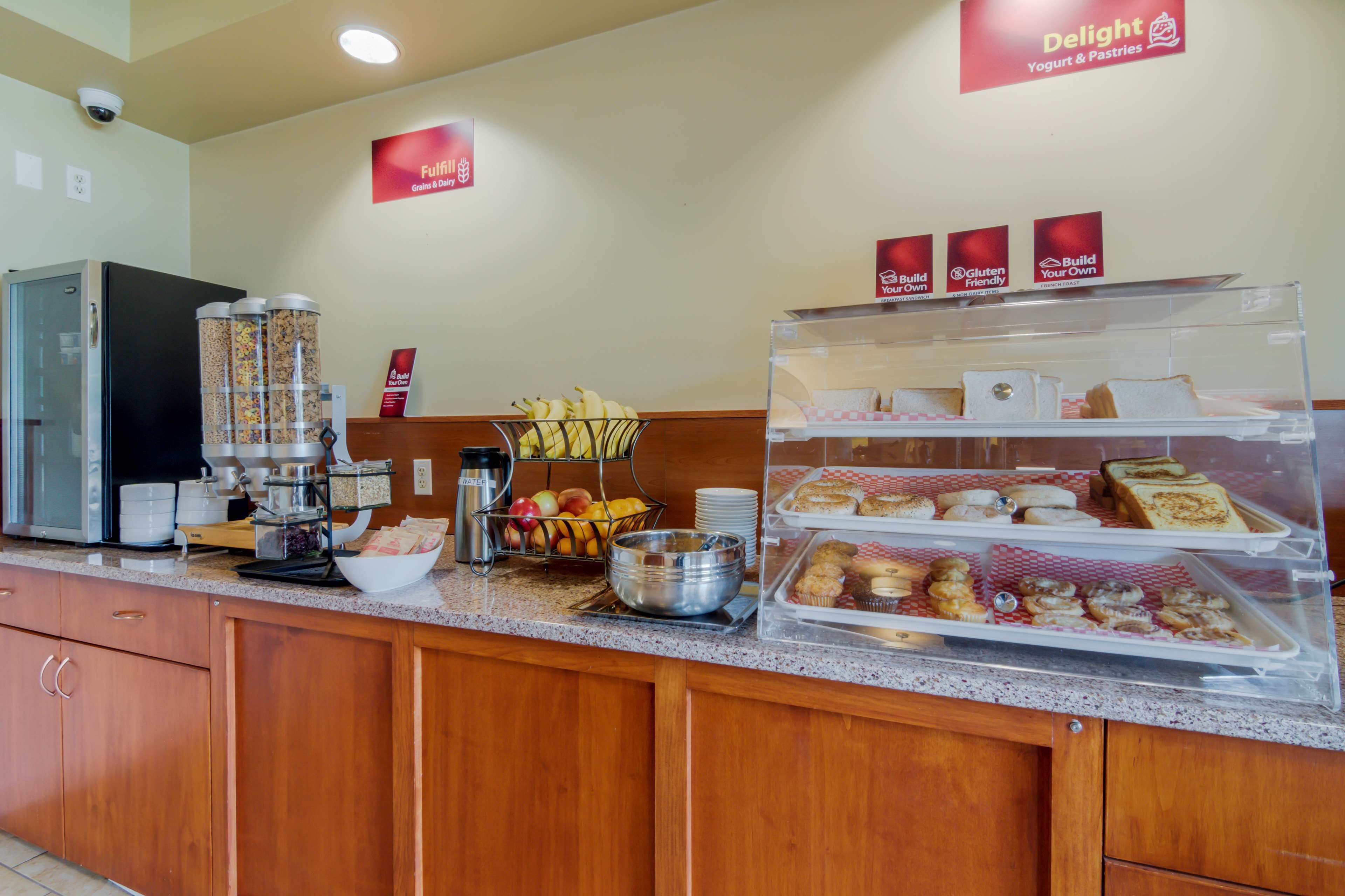 Petit déjeuner buffet compris tous les jours