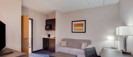 Suite, 1 Bedroom | Down comforters, in-room safe, desk, blackout drapes