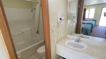 Standard Room, 2 Queen Beds, Non Smoking | Bathroom