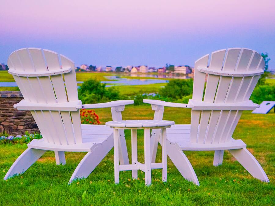 Utsikt fra overnattingsstedet