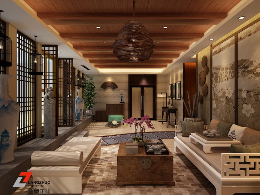 Outdoor treatment area