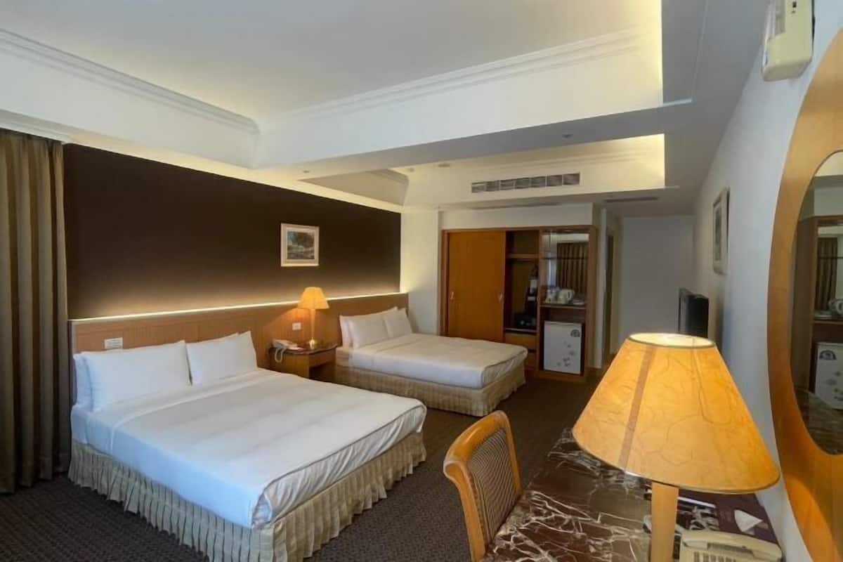 In-room safe, desk, laptop workspace, iron/ironing board