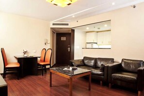 Living room - Beijing HWA Apartment Hotel (Beijing)