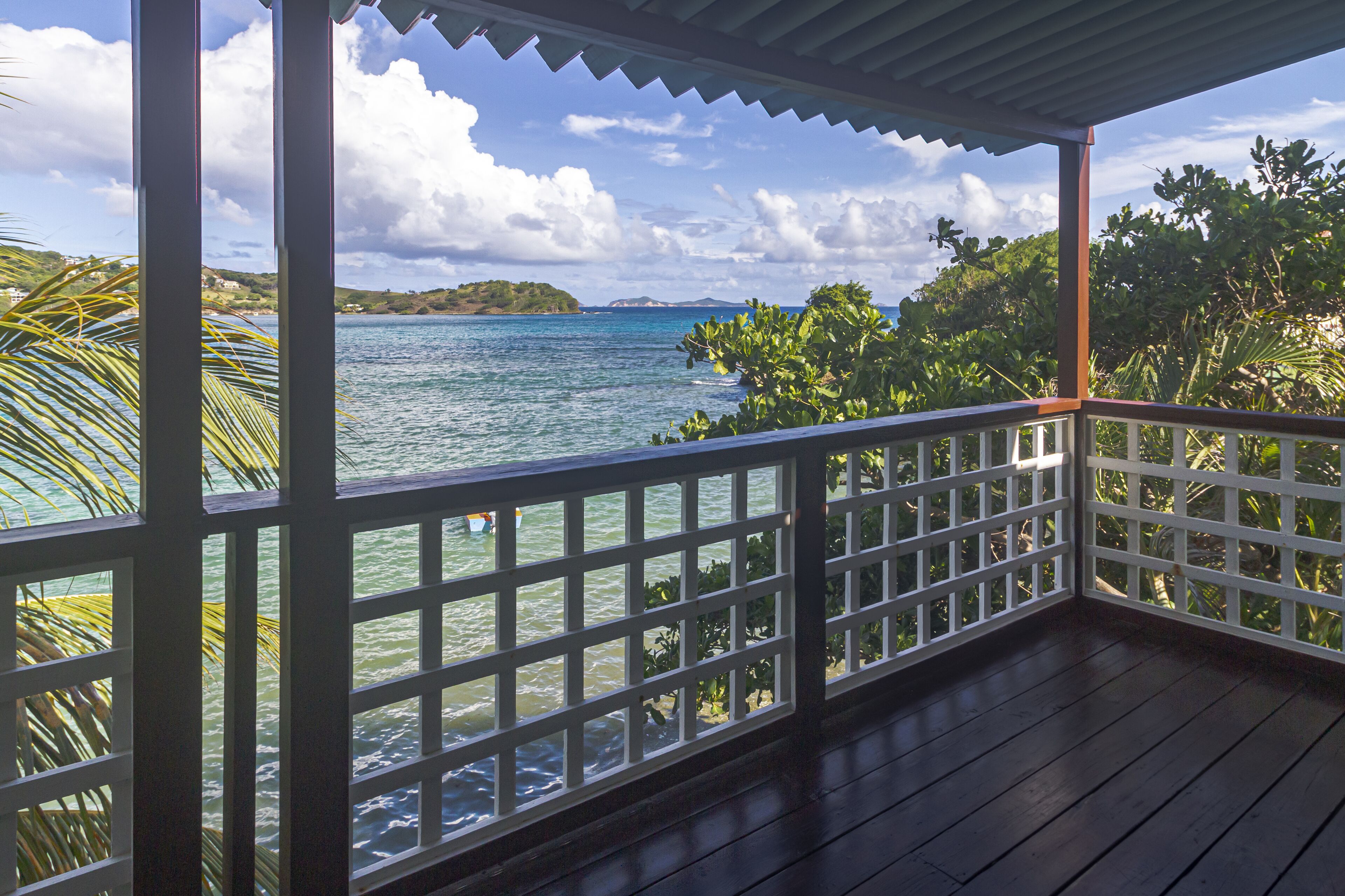 Villa, 2 chambres, en front de plage (Penthouse Suite) | Balcon