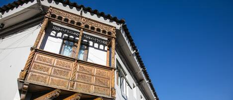 Fassade der Unterkunft
