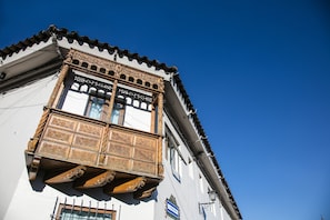 Fassade der Unterkunft