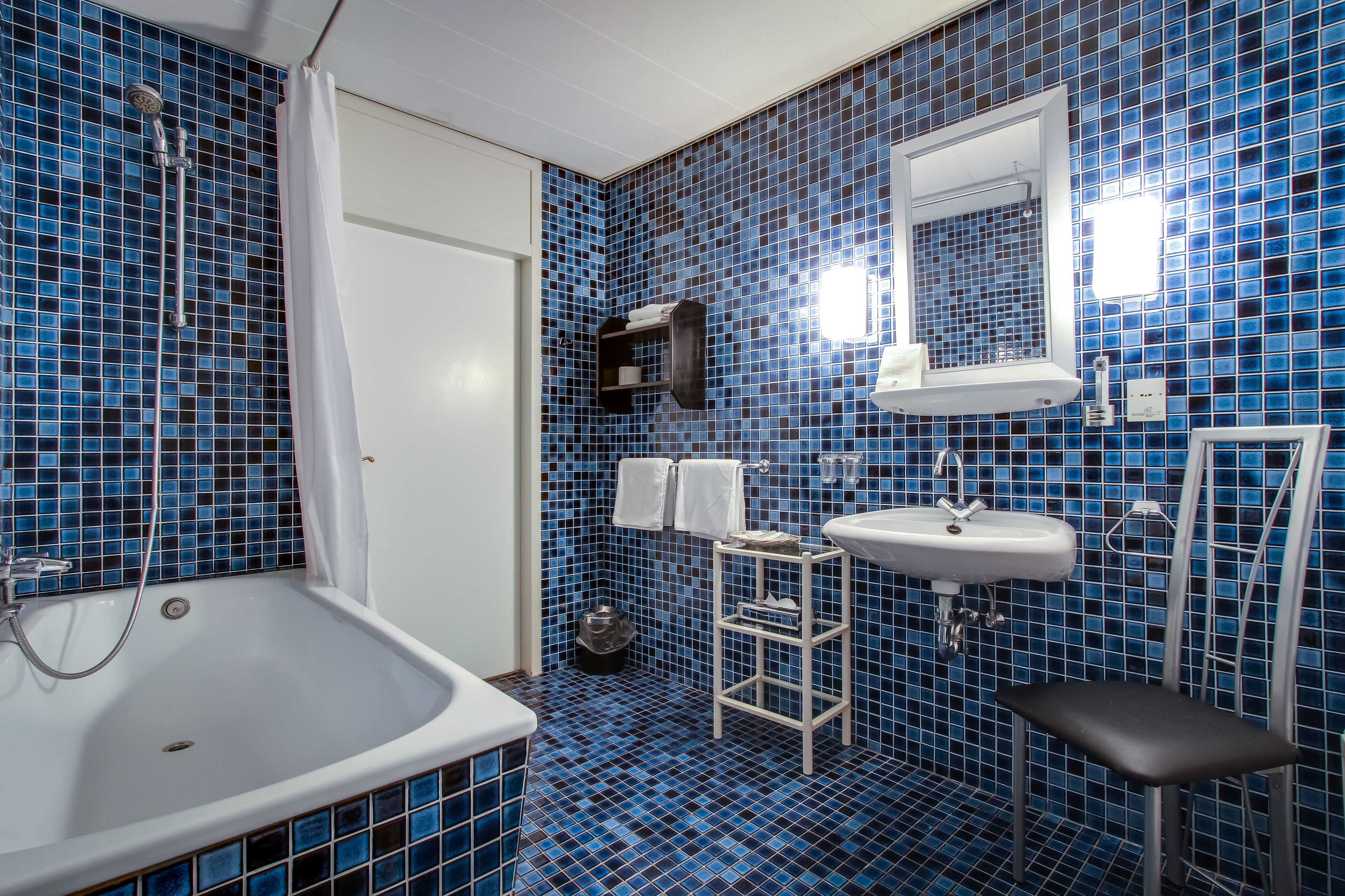 free toiletries, hair dryer, towels, soap