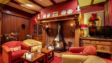 Coin salon dans le hall