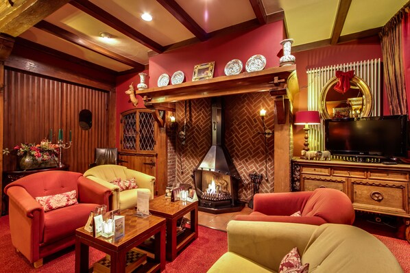 Sala de estar en el lobby