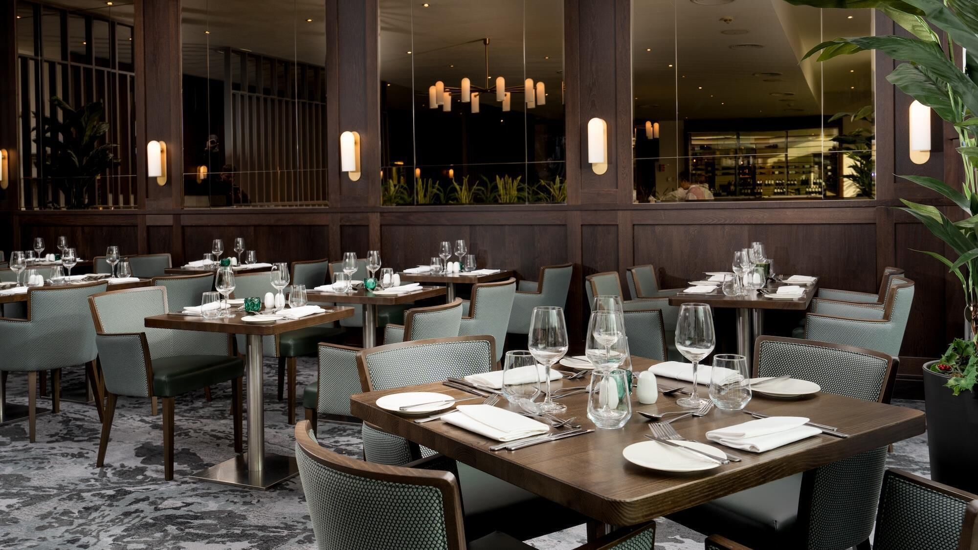 breakfast, lunch, dinner served; modern european cuisine, garden views