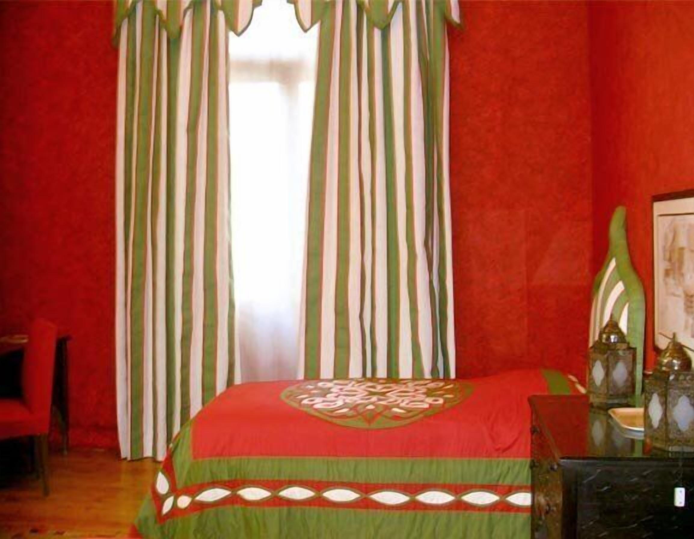 premium bedding, desk, blackout curtains, free internet