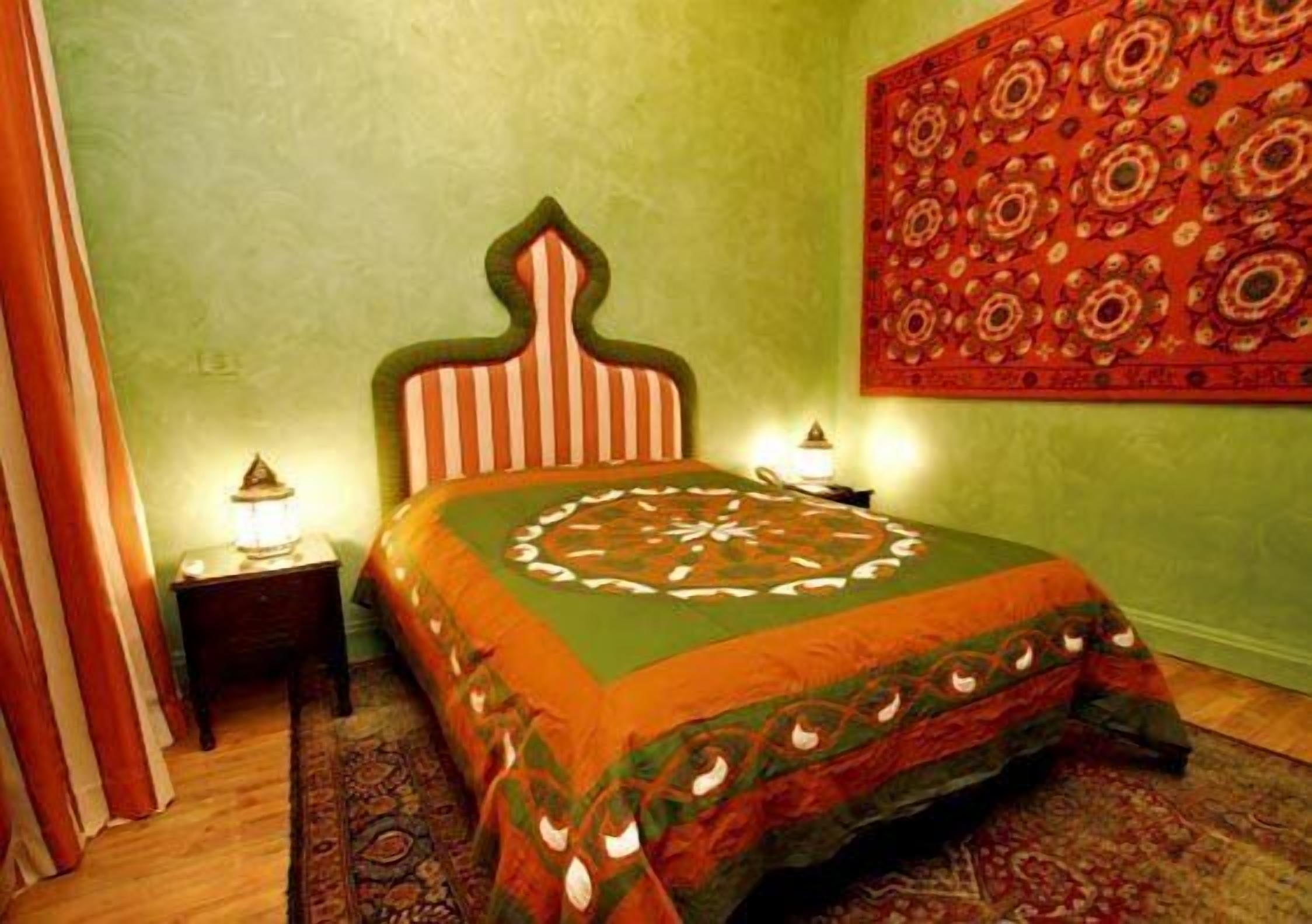 premium bedding, desk, blackout curtains, free internet