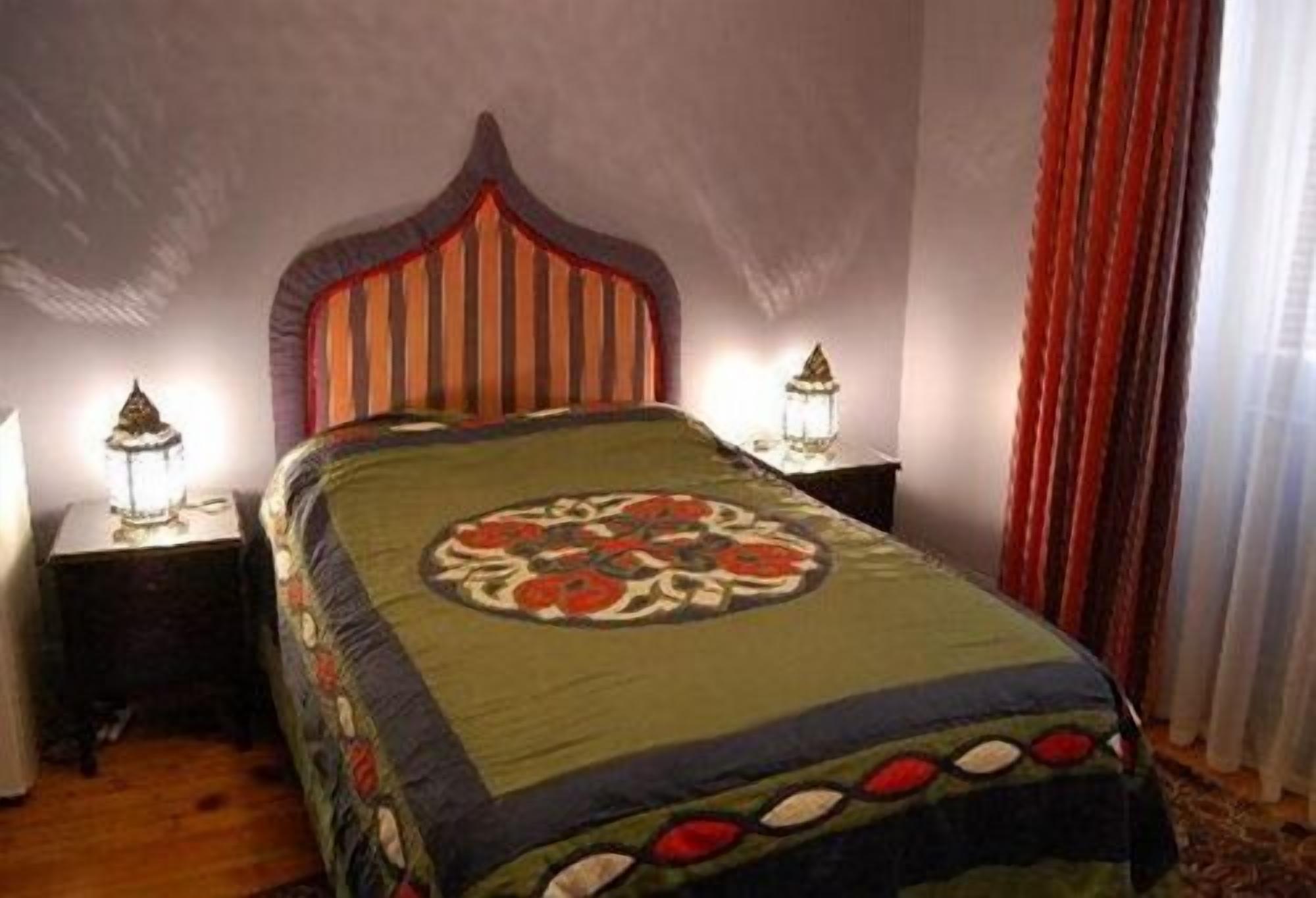 premium bedding, desk, blackout curtains, free internet