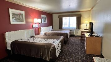 Standardzimmer, 2 Queen-Betten, Nichtraucher | Schreibtisch, Bügeleisen/Bügelbrett, kostenlose Babybetten
