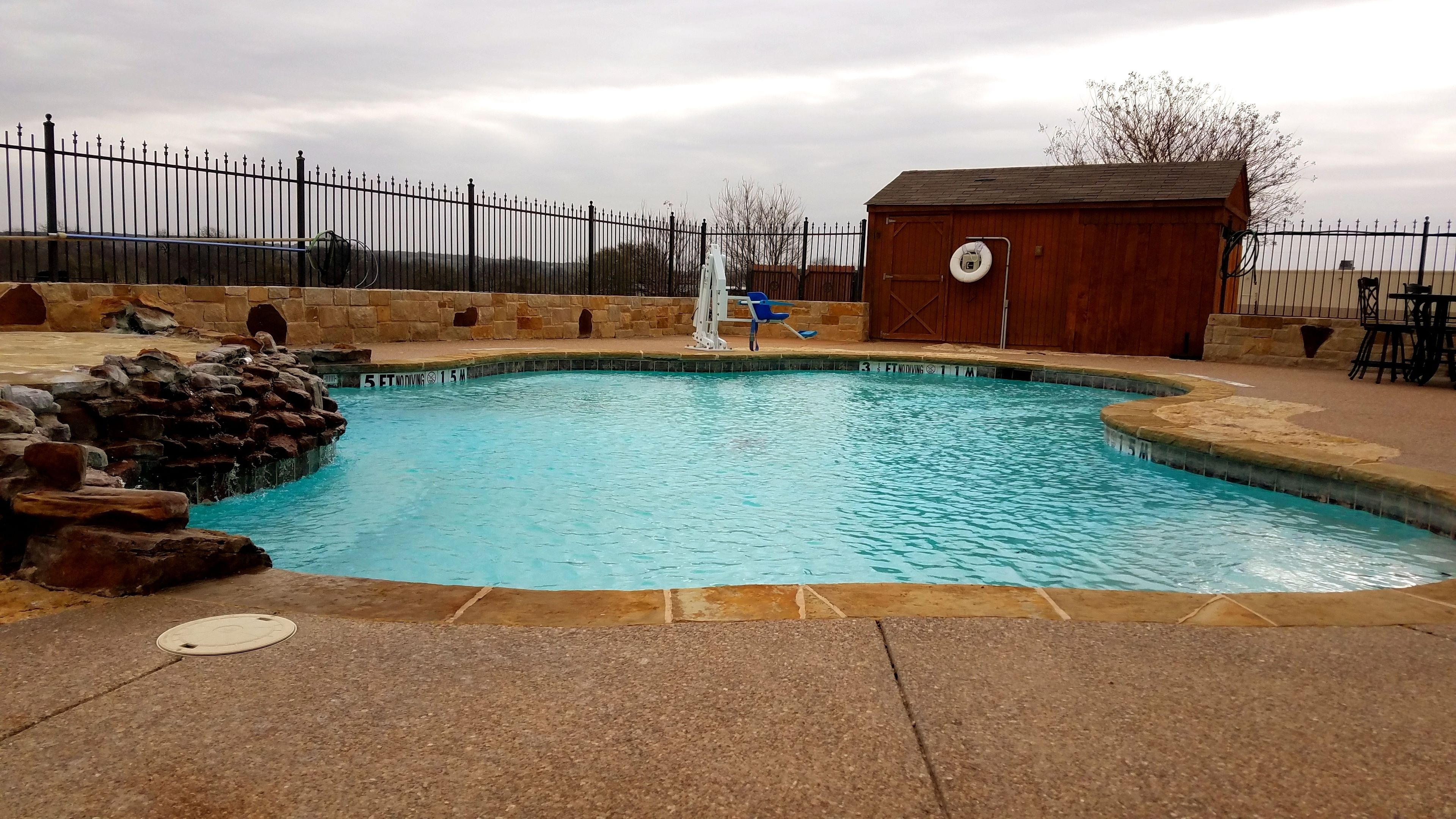 outdoor pool