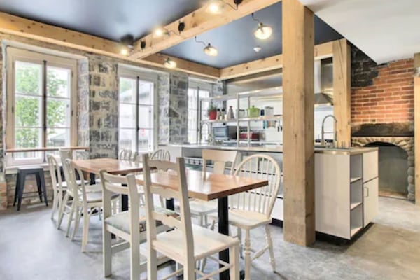 Free daily self-serve breakfast