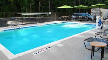 Seasonal outdoor pool