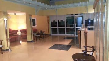 Sala de estar en el lobby