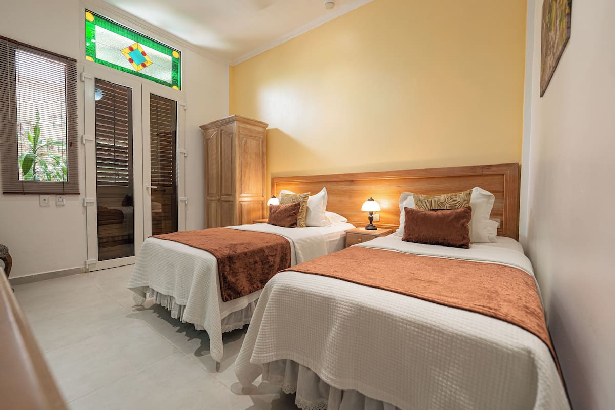 Chambre Économique avec lits jumeaux, rez-de-chaussée